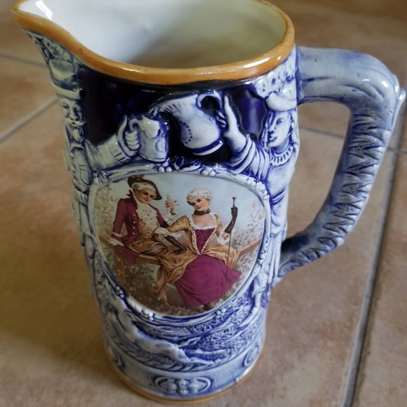 Vintage ceramic pitcher - Picture 6 of 7